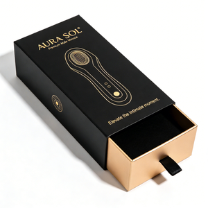 Boîte en papier rigide personnalisée avec logo imprimé pour kit de plaisir en couple, emballage pour produits sexuels masculins et féminins - Product Image 4