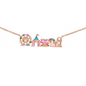 Colar de Cristal SongYi, Joias Estéticas Kidcore, Choker Temático de Parque Mágico, Presente Personalizado para Amantes de Joias - Product Image 1