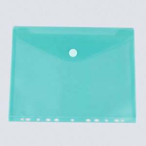 แฟ้มใส่เอกสารกันน้ำ A4 PP แบบใส 11 รู  พร้อมช่องใส่เอกสาร  สามารถสกรีนโลโก้ได้  สำหรับใช้ในสำนักงาน  ซองใส่เอกสาร  USA Mairun - Product Image 2