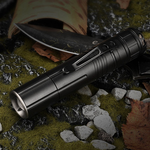 <b>Tactical</b> Flashlight XHP50 LED Rechargeable Type C Compact Lightweight <b>Pen</b> Clip High Power White Light - Product Image 3