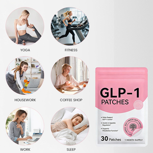 Özel Logo Yamaları Enerji GLP 1 Kilo Verme Bitkisel Zayıflama Yaması Besin Emilim Pedleri GLP-1 Vücut Bakımı Yaması - Product Image 4