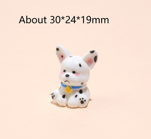 Figuras Adorables <span class=keywords><strong>de</strong></span> Perritos Kawaii: Dálmata, Golden Retriever, Labrador Negro, Mini Perros, Regalo para Amantes <span class=keywords><strong>de</strong></span> los Perros, Juguete <span class=keywords><strong>de</strong></span> Simulación para Niños, Aprendizaje y Juego <span class=keywords><strong>de</strong></span> Roles - Product Image 2