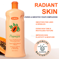UUKKG Vente en gros de lotion corporelle personnalisée à l'extrait naturel de papaye, canneberge, lait de cacao, nourrissante, adoucissante pour les peaux sèches, soin du corps