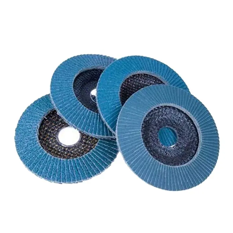 4-1/2'' x 7/8'' Zirconia Flap Disc Sanding Grinding Wheel Assorted Grit 40/60/80/120/180/240