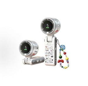 Ventilador de Mano Portátil Plegable 2026, Mini Ventilador Personal Compacto Recargable por USB con Pantalla LED de 5 Velocidades para Viajes al Aire Libre - Product Image 1