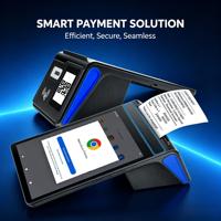 Terminal de point de vente FYJ F1-88 8 cœurs haute vitesse, écran IPS 8 pouces, lecteur de codes-barres 1D/2D, impression de reçus, conception durable, système de données Android