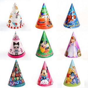 Chapeau de fête d'anniversaire pour enfants, chapeau triangulaire à cornes pointues pour un an, multi-occasions, fournitures de fête - Product Image 3