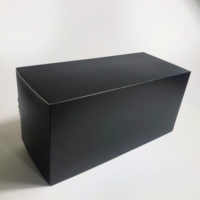 Boîtes rigides de luxe personnalisées avec design couleur, gaufrage, revêtement UV, pelliculage mat, emballage en carton ondulé recyclable