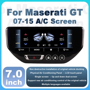หน้าจอแสดงผลดิจิตอล NaviHua ขนาด 7 นิ้ว สำหรับรถยนต์ Maserati Gran Turismo GT ปี 2007-2015 อัพเกรดจอควบคุมระบบปรับอากาศอัตโนมัติ - Product Image 5