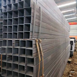 Vente en gros de tuyaux carrés soudés par ERW ISO CE étagères de port du Qatar <span class=keywords><strong>40x40</strong></span>-90x90mm 0.9-2.5mm d'épaisseur 12m/6m tige de forage robuste et léger - Product Image 4