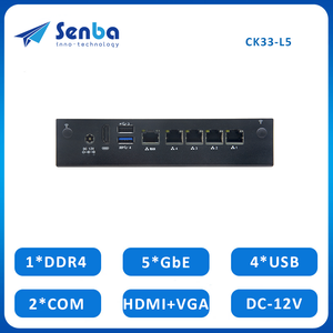 CK35-L5 RK3568 <span class=keywords><strong>5Lan</strong></span> LP DDR4 4G EMMC 32G 2COM 4USB Mini PCIe 5G Pfsense pare-feu routeur matériel appareil - Product Image 2
