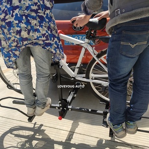 LOVEYOUNG Portabici Impermeabile in Acciaio ad Alta Capacità di Carico per SUV 4x4 <span class=keywords><strong>Fuoristrada</strong></span> - Product Image 6