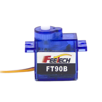 Servomoteur numérique Feetech FT90B 9G à rotation 180°, basse tension 3V, pour mini-robots, jouets éducatifs IA, pièces FPV