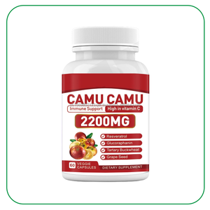 Capsules d'extrait de camu ASAP 1000mg Supplément Booster naturel du système immunitaire Capsule de camu camu bio - Product Image 2