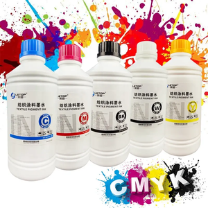Tinta de Impresión LETOP Encre Utf Pigment 1000 ml para Tela, Color Blanco Dorado, para Impresora de Tinta Premium I3200, Tinta para Impresora Xp600 - Product Image 1