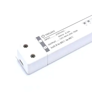 Yingjiao çin üretici ince LED Panel aydınlatma sürücüsü tek çıkış güç kaynağı 75W 700mA LED sabit akım sürücüsü