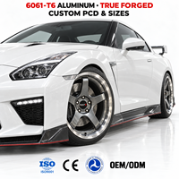 Jantes forgées Gunmetal 17 18 19 20 21 pouces 5x114.3 à déport profond et lèvre polie pour Nissan 350Z 370Z Toyota Supra
