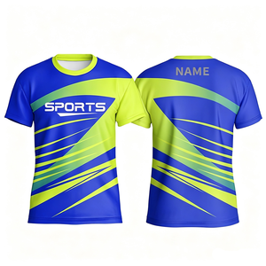 เสื้อยืดวิ่งมาราธอนผ้าตาข่ายแห้งเร็วแบบกำหนดเอง ระบายอากาศได้ดี แขนสั้น เหมาะสำหรับกิจกรรมกลุ่ม เสื้อกีฬา เสื้อเชิ้ตวัฒนธรรมแบบกำหนดเอง - Product Image 4