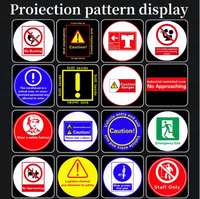 Pièces de grue, panneaux de signalisation de sécurité pour grue industrielle personnalisée 40W, lumières publicitaires LED, panneaux d'avertissement, projecteurs