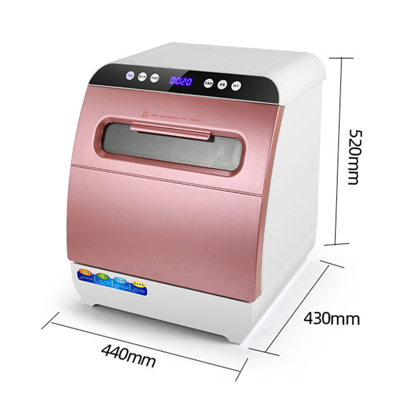 Kitchen Appliances Small Automatic Smart Desktop Counter Top Installation Free Dishwasher