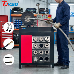 Máquina Prensa Automática para Crimpar Mangueras de 2 Pulgadas y 4 Hilos, con Troquel Frontal Vertical de Fácil Cambio, Certificación CE ISO, para <span class=keywords><strong>Astilleros</strong></span> - Product Image 5