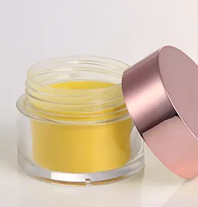 Acryl-Nagel-Pulver für französische Spitzen Tauchpulver für Anfänger gelbe Schönheitsnadel