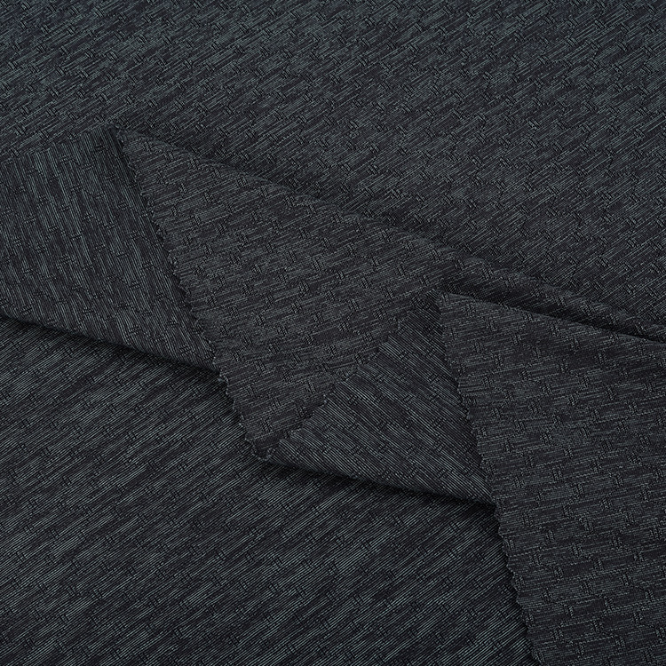 23.8% полиэфирная пряжа, окрашенная жаккардовая 69.8% нейлоновая вязка, 6.4% спандекс, тянущаяся ткань и одежда