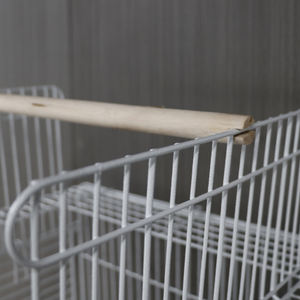 Fabriek Groothandel Metalen Vogelkooi Draad Papegaaienkooi Gemakkelijk Schoon Te Maken Gemakkelijk Te Monteren Duurzame Draagbare Huisdier Kooi Buitenshuis Binnenshuis - Product Image 2