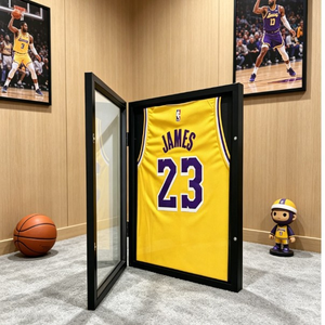 Boîte <span class=keywords><strong>de</strong></span> présentation magnétique à double porte pour maillot <span class=keywords><strong>de</strong></span> sport, avec protection UV, pour maillots <span class=keywords><strong>de</strong></span> basketball, football et soccer - Product Image 6