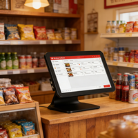 Système de point de vente (PDV) avec écran tactile de 15,6 pouces, Windows 10, processeur Intel I5, 8 Go de RAM, 128 Go de stockage, imprimante thermique en plastique haute résolution, caisse enregistreuse