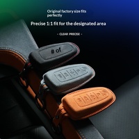 Pour Ford F150 Raptor Mustang Explorer Mondeo Fusion, étui de protection pour clé de voiture en cuir suédé tridimensionnel, fabriqué en Chine