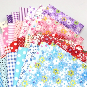 7pcs 24x25cm Sottile Del Fiore Del Tessuto di Tessuto di Cotone Stampato Fai Da Te Patchwork Fatti A Mano Materiale Manuale Lezione Materiali - Product Image 5