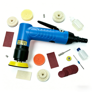 Lijadora orbital aleatoria de 2 pulgadas y 22000 RPM con interfaz de 1/4 de pulgada para pulido de pintura de carrocerías, juego completo de 61 consumibles en stock - Product Image 5