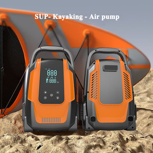 Nhanh Lạm Phát sup điện máy bơm không khí không dây hiển thị kỹ thuật số 8000mAh Pin 22 xi lanh lốp Inflator cho tàu chèo thuyền Kayak - Product Image 5