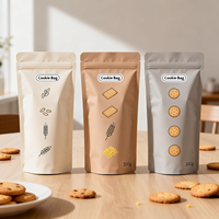 Sachet Doypack de 1 kg à fermeture éclair refermable, format familial, pour le stockage de craquelins et de fruits secs, direct usine et abordable