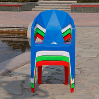 Chaise en plastique empilable économique, service de personnalisation, fauteuil robuste pour extérieur, plage, stands alimentaires, location - Chaises de jardin