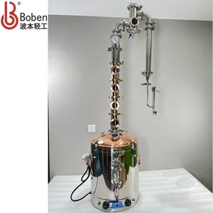 Alcohol Distilleerder Thuis Alcohol Maneschijn Stills Gin Distilleerderij Apparatuur Alcohol Destillatie Machine