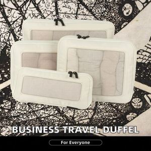 Bolsa de Viaje Grande Tipo Duffel, Bolsa de Ropa para Viajes Cortos, para Hombre y Mujer, de Pana Reciclada, Bolsa Deportiva, REACH RoHS - Product Image 2