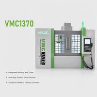 Centro de Mecanizado Vertical Automático de Alta Precisión DRC BT50 GSK, Fresadora CNC VMC1370 de un Solo Husillo