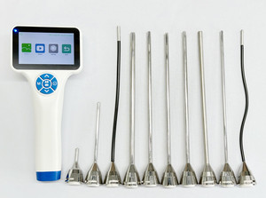 Layar sentuh Digital pintar, otoskop dokter hewan perangkat medis portabel dapat digunakan kembali untuk anjing buatan Tiongkok - Product Image 5