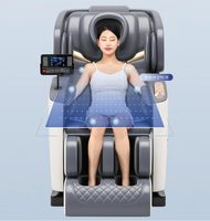 YS-C11 Fauteuil de massage électrique 4D à gravité zéro en cuir PU de luxe, design élégant, vente en gros d'usine