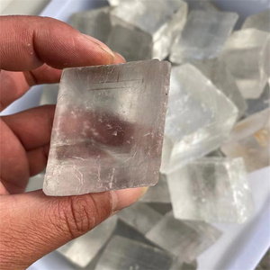 Cristaux semi-précieux en vrac minéraux de longeron islandais <span class=keywords><strong>pierre</strong></span> brute pierres naturelles de <span class=keywords><strong>calcite</strong></span> blanche brute à vendre - Product Image 6