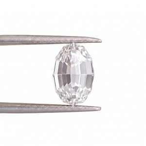 Diamants ovales taillés en escalon de <span class=keywords><strong>1</strong></span> à 5 carats, cultivés en laboratoire, couleur D, certifiés IGI pour la fabrication de bijoux - Product Image 2