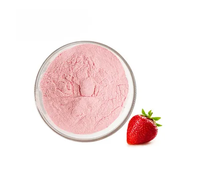 Vente en gros en vrac 100% naturel soluble instantané extrait de plante en poudre de fruit de fraise de la nature