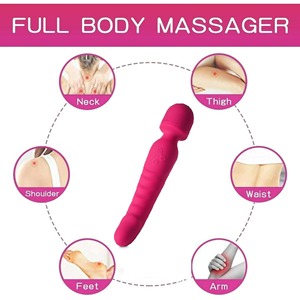 Leistungsstarke Erwachsenen-Sexspielzeuge Großer Dildo Vibrator Tragbarer Masturbator Massagestab Klitoris-Vibrator mit Heizfunktion IP67 Wasserdicht - Product Image 4