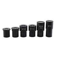 Biological Microscope Wide Angle Eyepiece School Science Optical Microscope Glass Lens WF5X WF10X WF15X WF16X WF20X WF25X