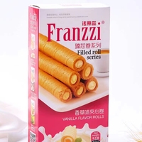 Sandwich Rouleaux de poulet thé vanille saveur noix de coco coeur remplissage biscuit nourriture décontractée biscuit bâtonnets de fromage mozzarella