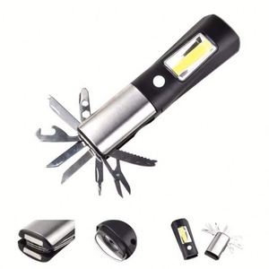 Outils de sécurité multifonctionnels de haute qualité, lampe torche rouge SOS d'urgence pour l'extérieur avec marteau de secours et couteau de coupe - Product Image 3