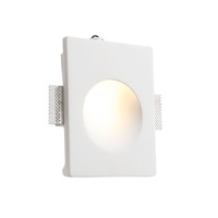 Plafonnier LED 3W en aluminium moderne et minimaliste, sans cadre, pour couloir, allée, mur de fond, pré-encastré, pour hôtels, escaliers, dissimulation des marches