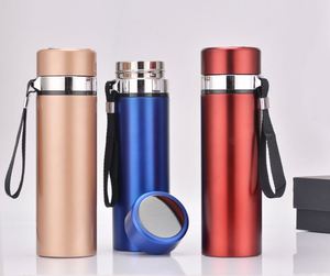 Creative 304 Stainless Steel Business Cup Promotion Gift Vacuum <b>Flask</b> Water <b>Bottle</b> Wholesale With String Rope Ring - Product Image 4